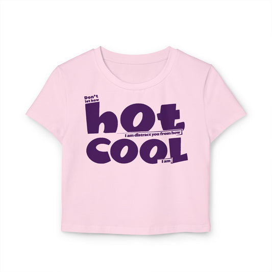 Cool Hot Girl Baby Tee