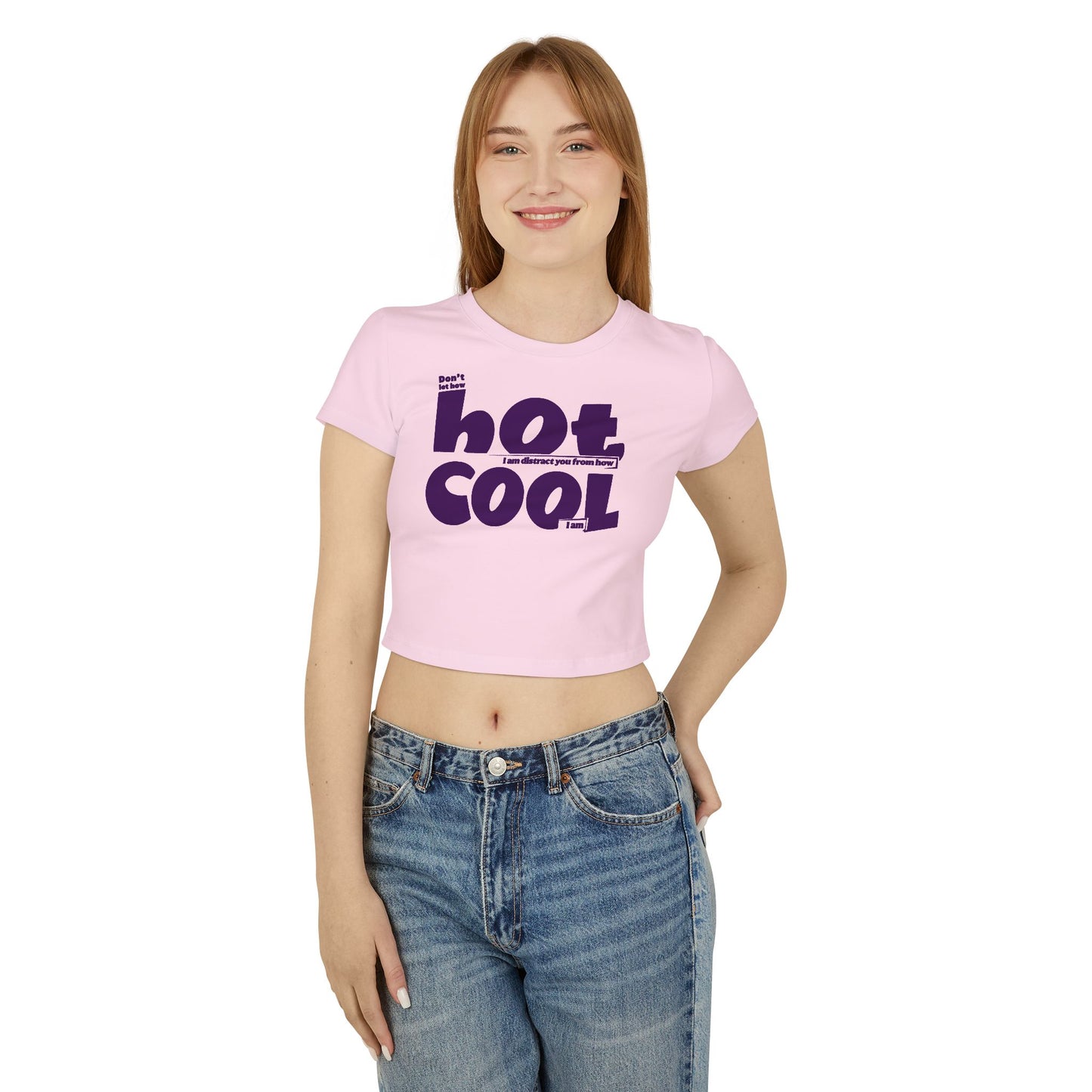 Cool Hot Girl Baby Tee